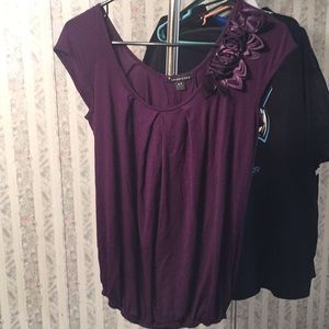 Dark purple top
